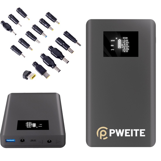 DC12 3.3V-24V DC UPS power bank 20000mah